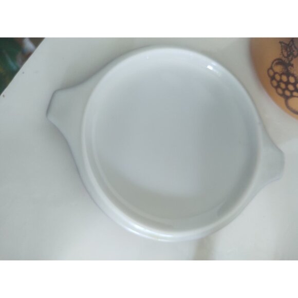 Vintage Pyrex Old Orchard Casserole Dish 473 1 Qt  Bowl w Lid - Picture 14 of 15